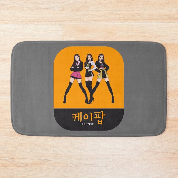 Item preview, Stylish K-Pop Girl Trio Art designed and sold by KiwiRider.