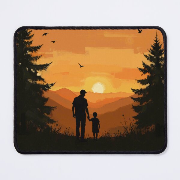 Item preview, SUNSET WITH DAD designed and sold by ARTYNest.store.