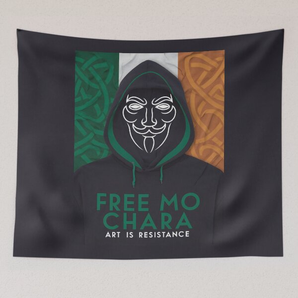 Item preview, Kneecap - Free Mo Chara - Art is Resistance designed and sold by CELTIC-DESIGNS.