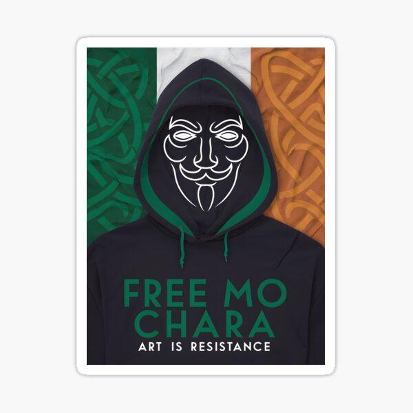 Artikel-Vorschau von Kniescheibe - Free Mo Chara - Kunst ist Widerstand, designt und verkauft von CELTIC-DESIGNS.