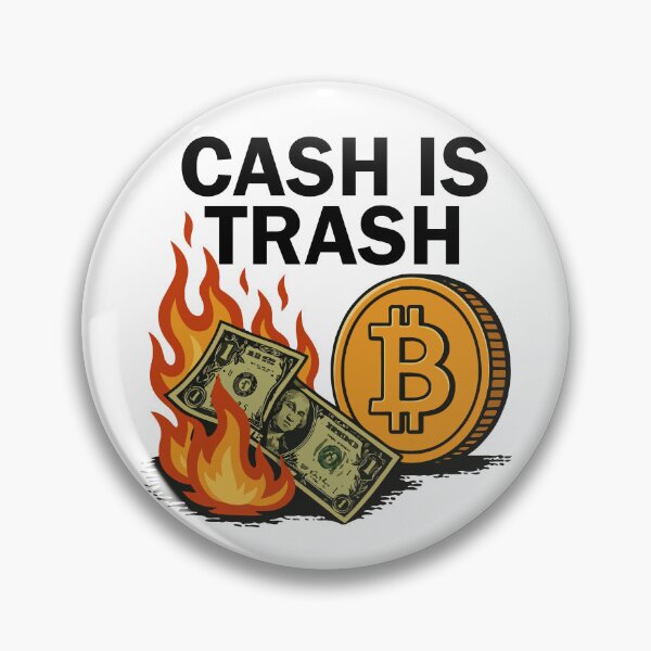 Item preview, Cash is trash designed and sold by storelibertys.