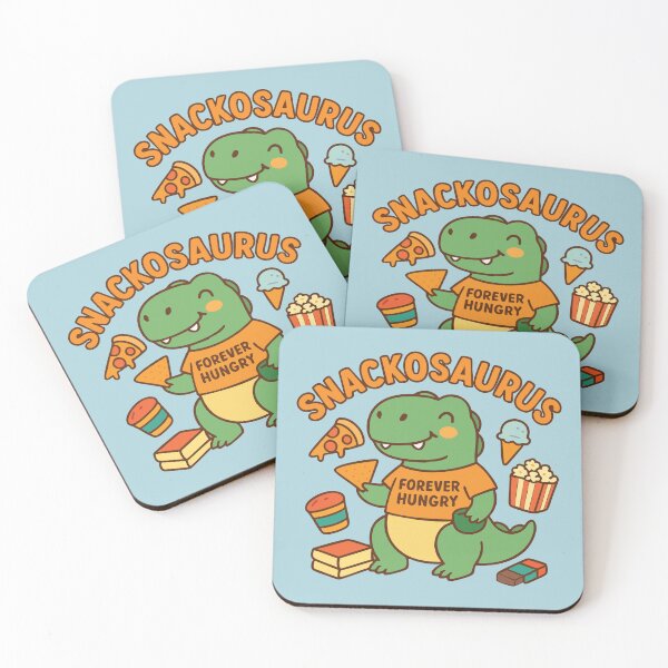 Item preview, Snackosaurus – Forever Hungry designed and sold by TeeLabDesign.