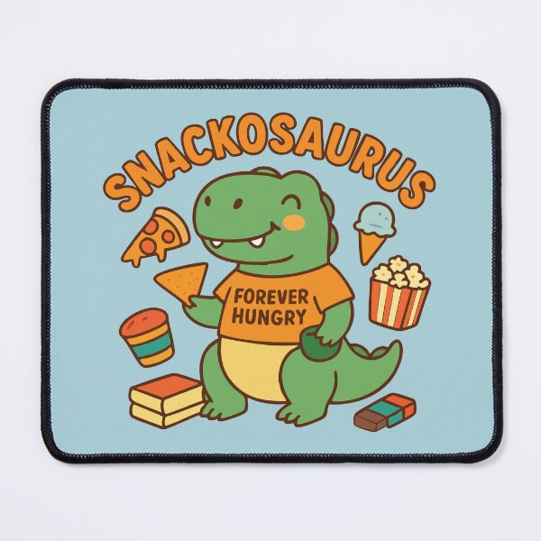 Item preview, Snackosaurus – Forever Hungry designed and sold by TeeLabDesign.