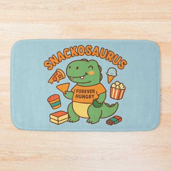 Item preview, Snackosaurus – Forever Hungry designed and sold by TeeLabDesign.