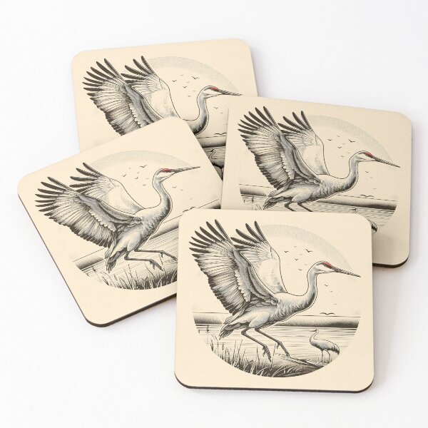 Item preview, Sandhill Crane 9 designed and sold by theAVIARY7.