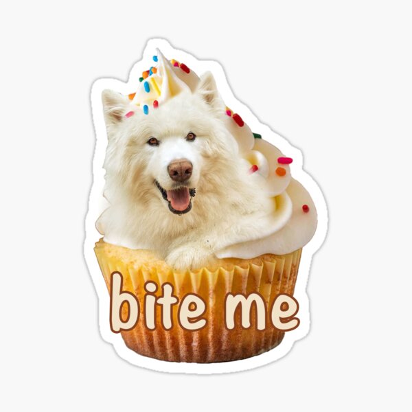 Item preview, Bite Me, Cupcake designed and sold by stephkaye88.