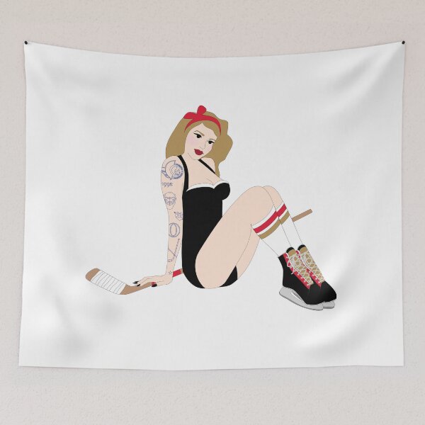Item preview, Ottawa Senators Pinup designed and sold by Heather H Designs .