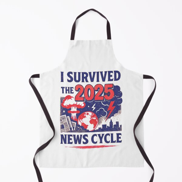 Item preview, I Survived the 2025 News Cycle designed and sold by AntiJolly.