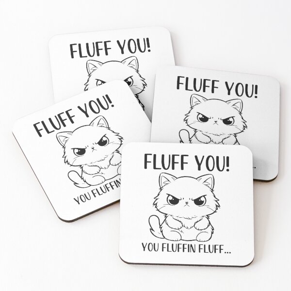 Item preview, Cat Humor Fluff You designed and sold by stoine.