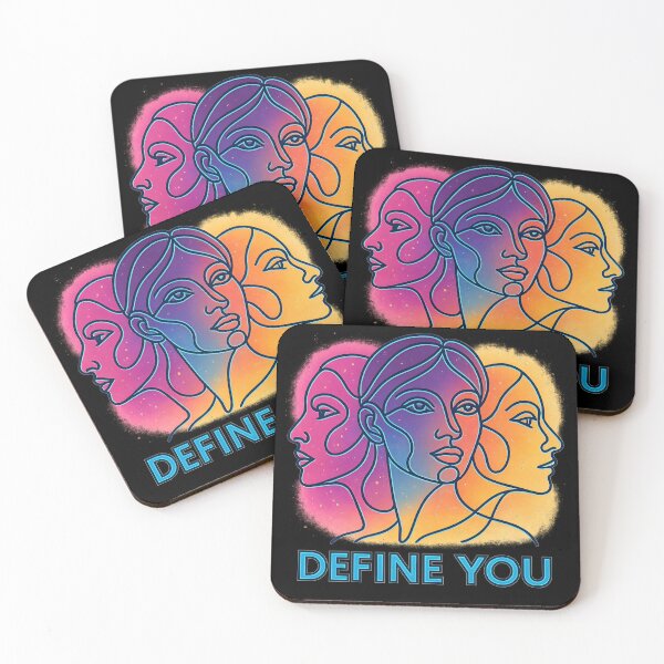 Item preview, Define You Empowerment Poster designed and sold by MysticArtisan.