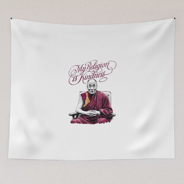 Item preview, Dalai Lama My Religion is Kindness Spiritual Quote designed and sold by Tammy Winand Arts.