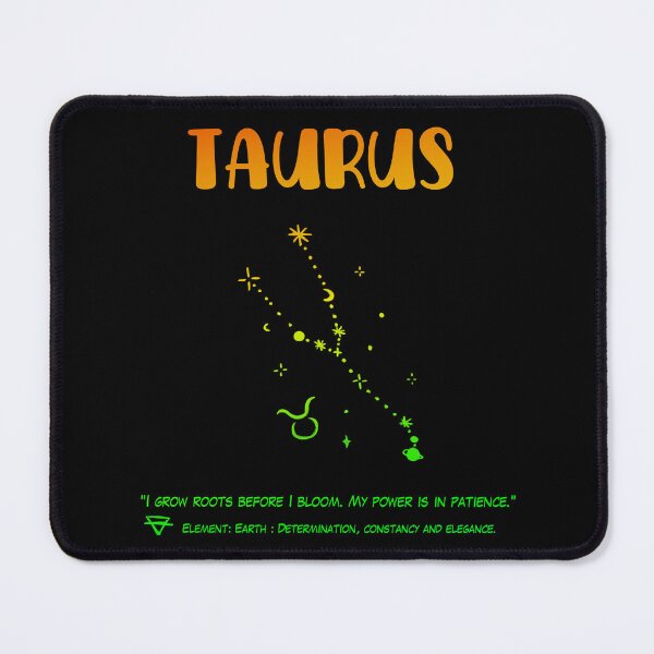 Item preview, Grounded Taurus Quote Design – Earth Sign Zodiac Art for Loyal Hearts designed and sold by lowder.