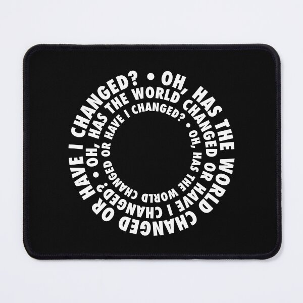 Item preview, Have I Changed or Has the World? – Existential Spiral Design in White designed and sold by didijuca.