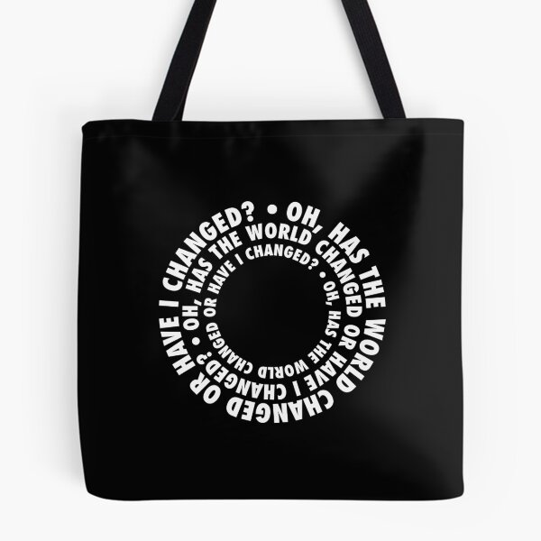 Item preview, Have I Changed or Has the World? – Existential Spiral Design in White designed and sold by didijuca.