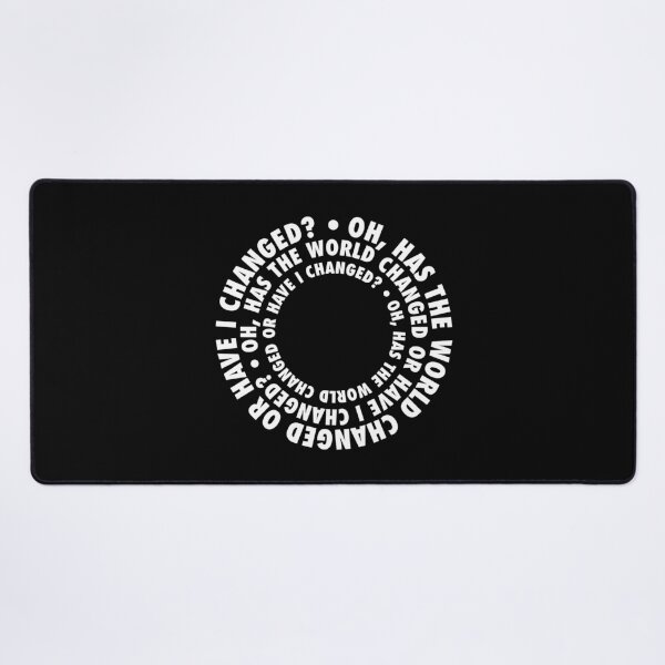 Item preview, Have I Changed or Has the World? – Existential Spiral Design in White designed and sold by didijuca.