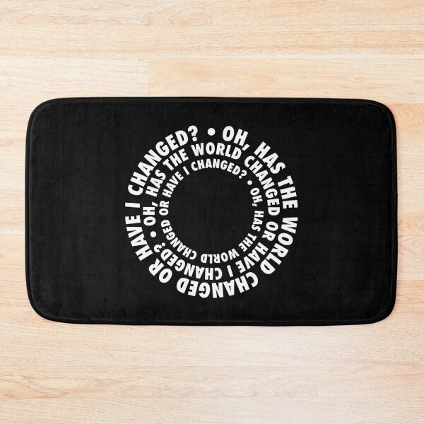 Item preview, Have I Changed or Has the World? – Existential Spiral Design in White designed and sold by didijuca.