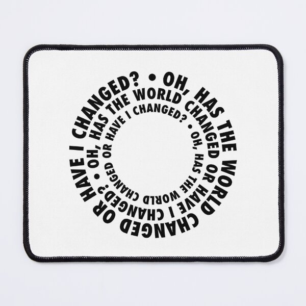 Item preview, Have I Changed or Has the World? – Existential Spiral Design in Black designed and sold by didijuca.