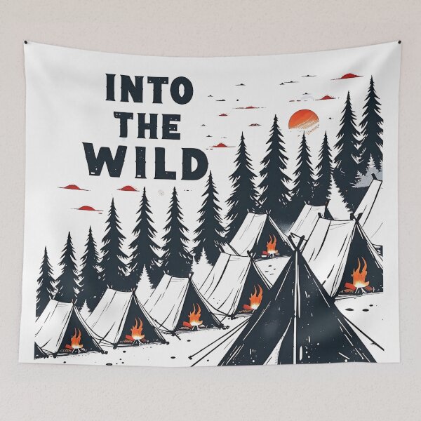 Item preview, Into the wild adventure art designed and sold by Waseemkhan86.