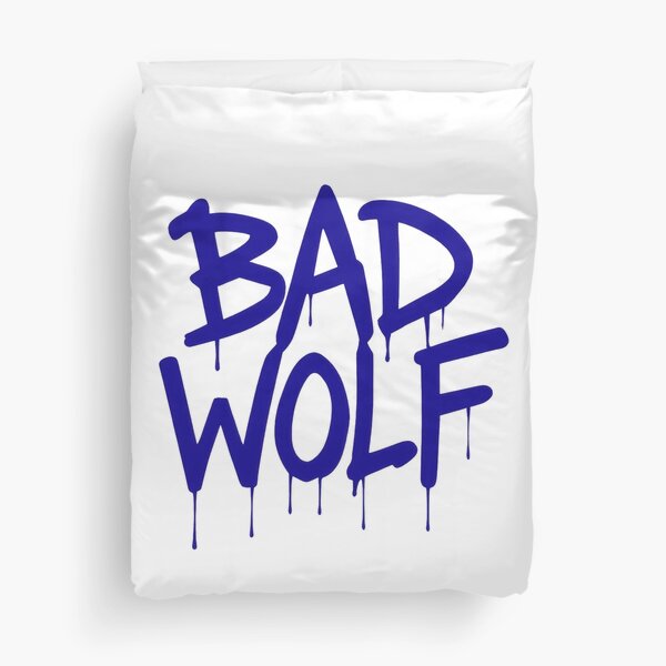 Item preview, Bad Wolf Graffiti Drip - Big Bad Blue Variant designed and sold by blackopalstudio.