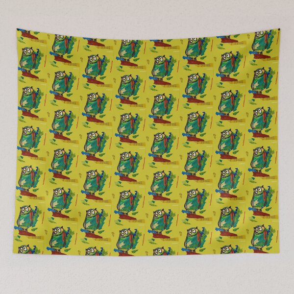 Item preview, Owl Flirting with the world II designed and sold by ellanoeart.