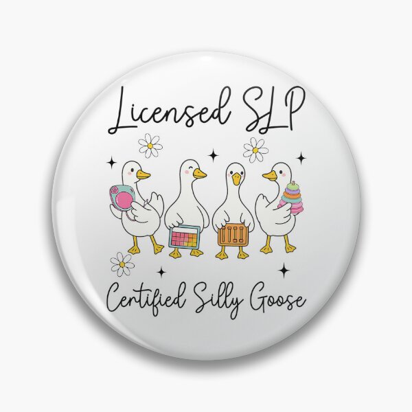 Item preview, Certified Silly Goose Squad – Funny SLP Ducks Speech Therapy Appreciation Gifts designed and sold by minlik.