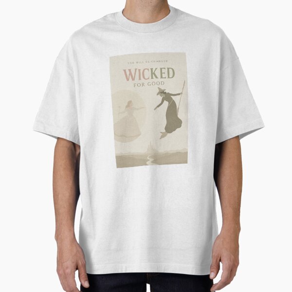 Item preview, Wicked For Good Minimalist Design Neutral Elphaba Glinda designed and sold by LegendLab.
