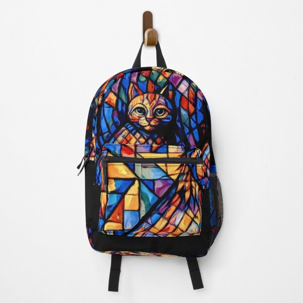 Item preview, The Colourful family cat cross my path! By Bevilaqua Original Draw#1 designed and sold by Helios Be. Lavsh.