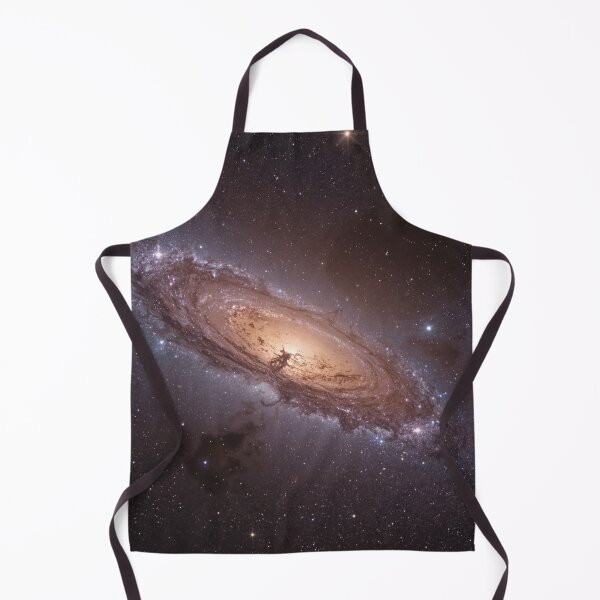 Item preview, Golden Spiral Galaxy – Mysterious Space Silhouette in the Core | YourRandomStore designed and sold by YourRandomStore.