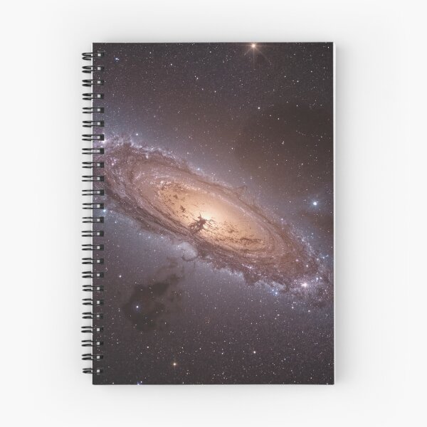 Item preview, Golden Spiral Galaxy – Mysterious Space Silhouette in the Core | YourRandomStore designed and sold by YourRandomStore.
