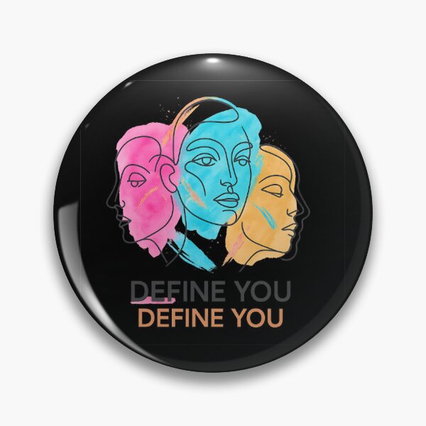 Item preview, Define You Watercolor Empowerment Poster designed and sold by MysticArtisan.