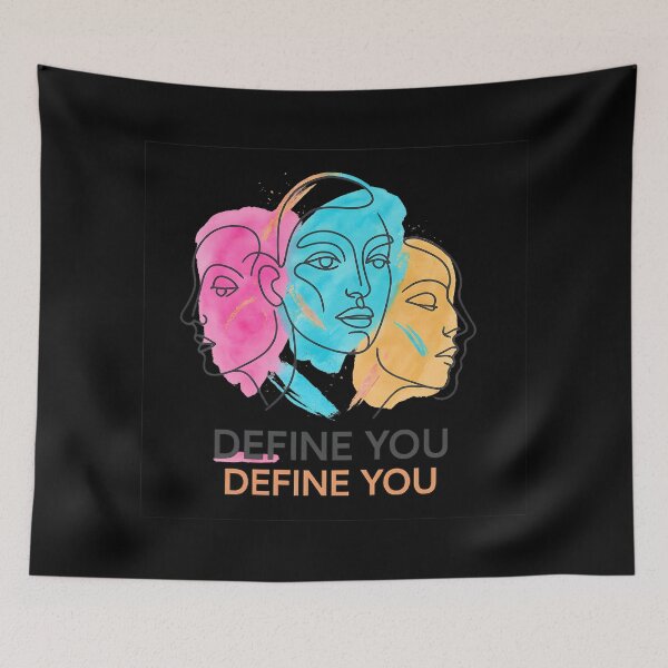 Item preview, Define You Watercolor Empowerment Poster designed and sold by MysticArtisan.