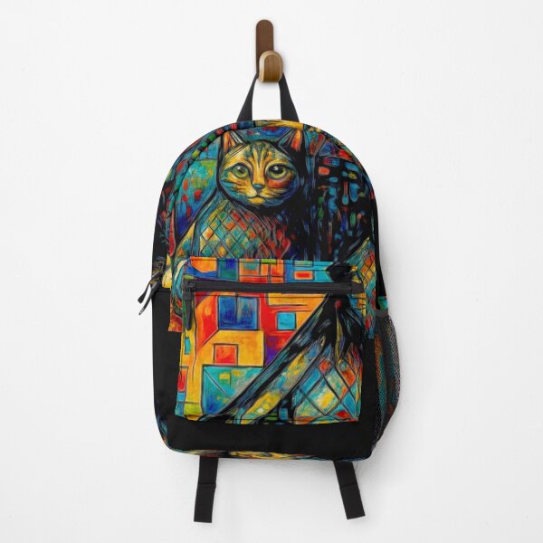 Item preview, The Colourful family cat cross my path! By Bevilaqua Original Draw#2 designed and sold by Helios Be. Lavsh.