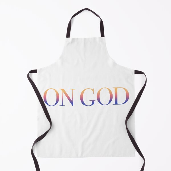 Item preview, On God in Sunset Gradient Minimal Modern Serif Typography designed and sold by Memes N Lore .