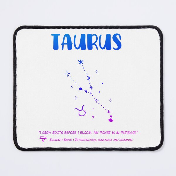 Item preview, Grounded Taurus Quote Design – Earth Sign Zodiac Art for Loyal Hearts designed and sold by lowder.