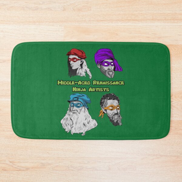 Item preview, Middle-Aged Renaissance Ninja Artists designed and sold by blacksnowcomics.