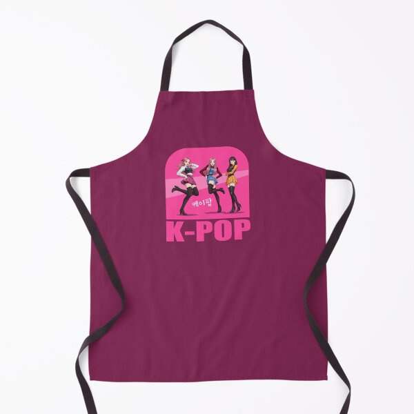 Item preview, Chic K-Pop Girl Trio Pink Art designed and sold by KiwiRider.