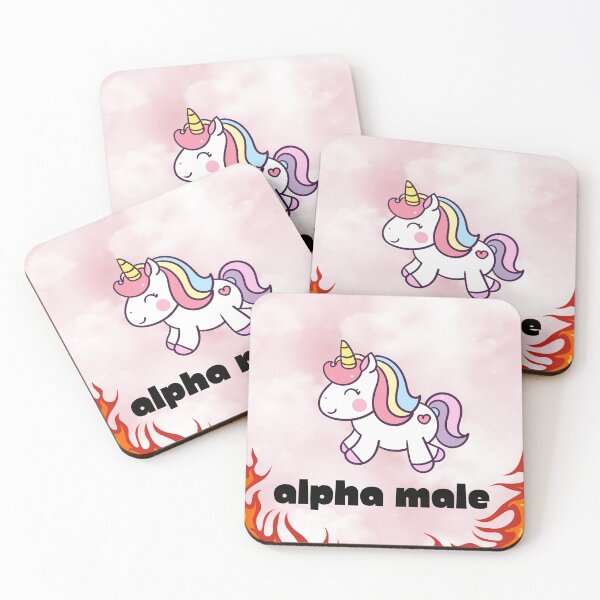Item preview, Alpha male bubblegum unicorn  designed and sold by CherryBlossom444.