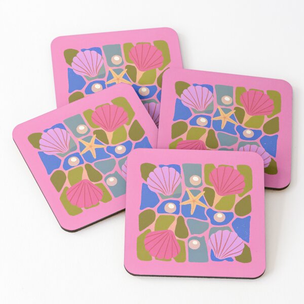 Item preview, Seashell Mosaic Dreams designed and sold by ThatMuse.