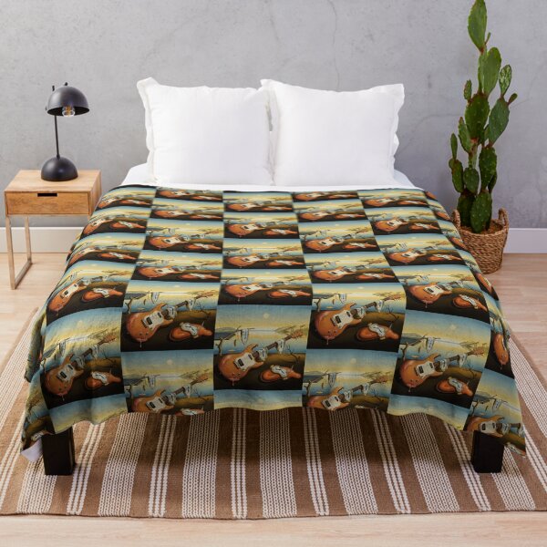 Item preview, Melting Guitar in Desert - Vintage Abstract Desert designed and sold by TeeARTHY.