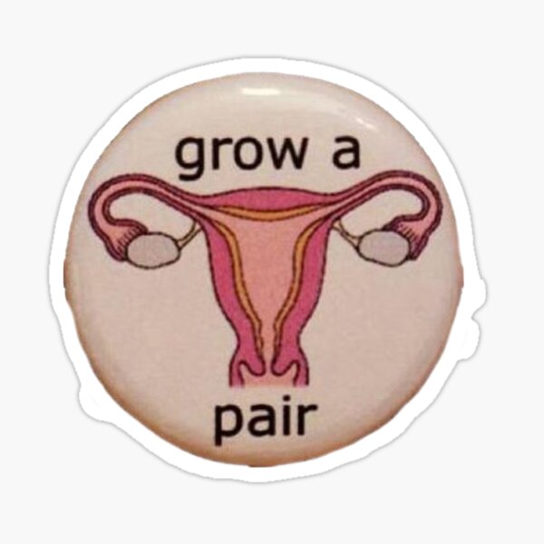 Item preview, grow a pair designed and sold by OrangeLineDesigns.