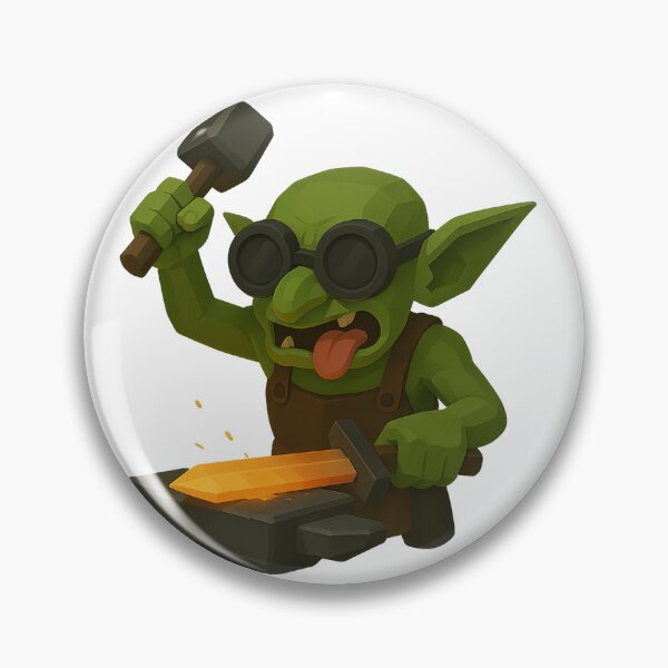 Item preview, Goblin Blacksmith at Work designed and sold by QuirkWears.