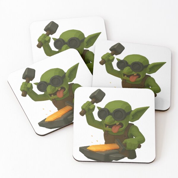 Item preview, Goblin Blacksmith at Work designed and sold by QuirkWears.
