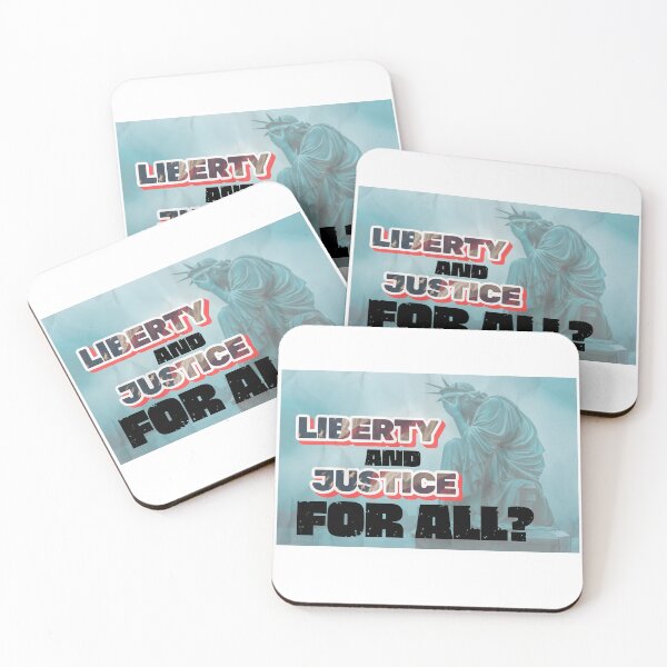 Item preview, Liberty and Justice For All? designed and sold by Feral Femme.