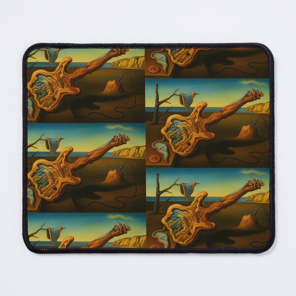 Item preview, Vintage Abstract Desert Melted Guitar Surrealist designed and sold by TeeARTHY.