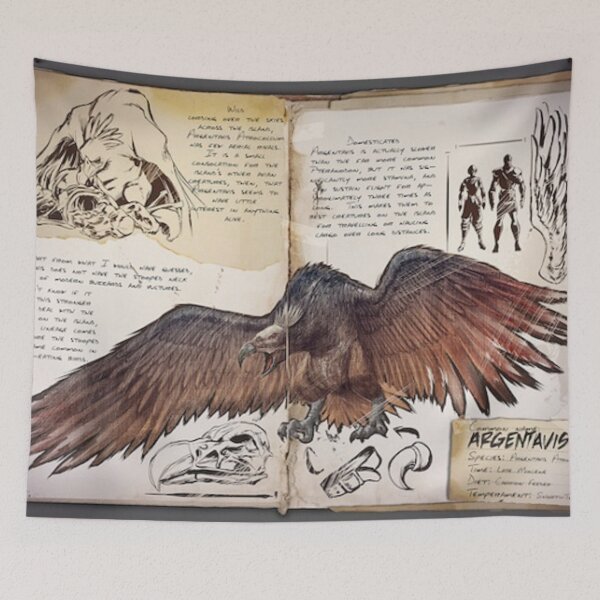 Item preview, Argentavis Explorer Note Ark Survival designed and sold by Shad-Does-Art.