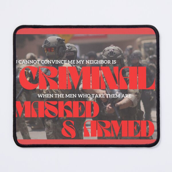 Item preview, Masked & Armed: Redefining Criminals designed and sold by Feral Femme.