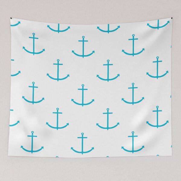 Item preview, Turquoise Anchor designed and sold by ValeriesGallery.