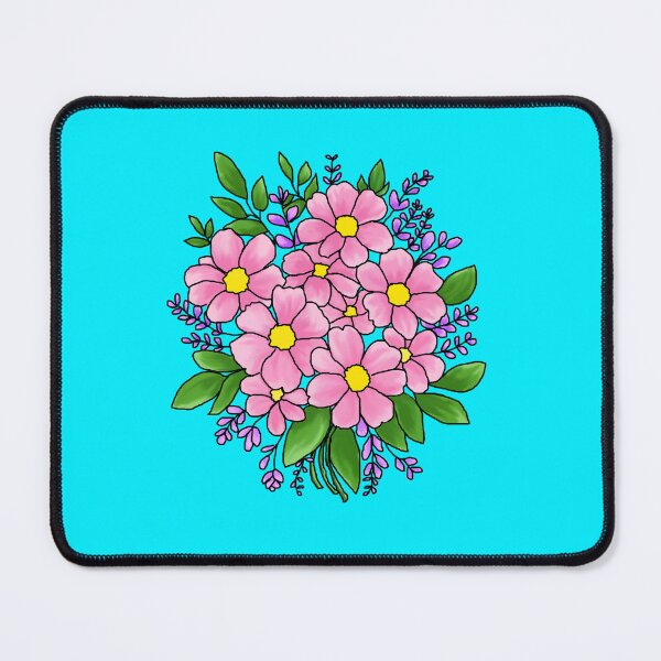 Item preview, pink flowers designed and sold by desingARTshop.