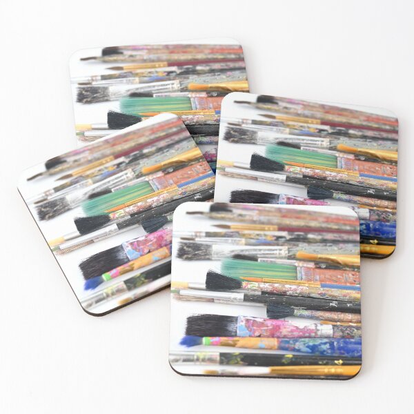 Item preview, Paint brushes Well Used designed and sold by SJB8Art.