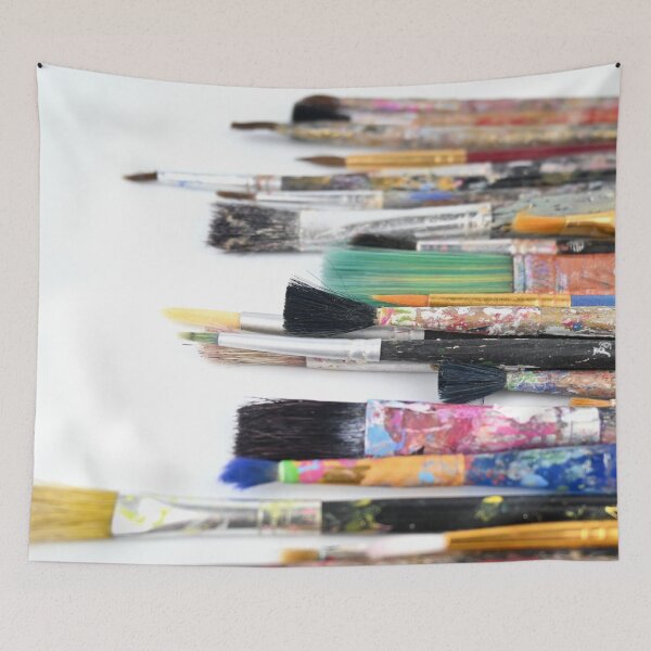 Item preview, Paint brushes Well Used designed and sold by SJB8Art.